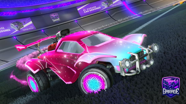 A Rocket League car design from Phoenixfaze98