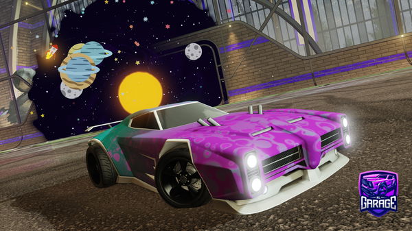 A Rocket League car design from Traivs