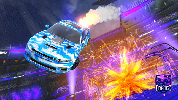 A Rocket League car design from TiveRL