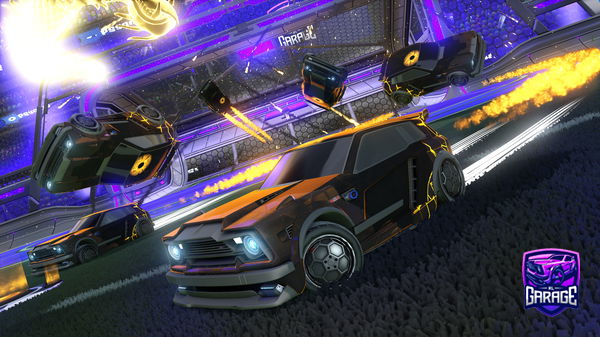 A Rocket League car design from CollinWagner