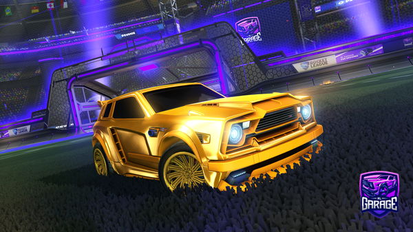 A Rocket League car design from GRAYSON_LAVINE