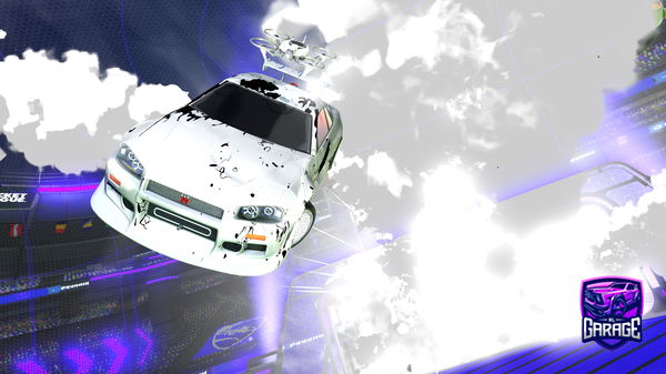 A Rocket League car design from amp_245