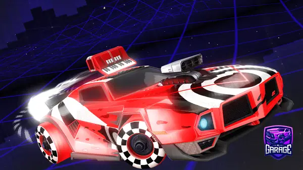 A Rocket League car design from ztune
