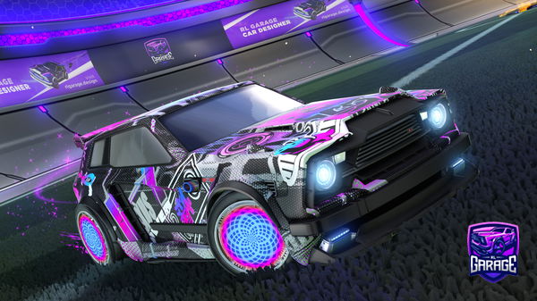 A Rocket League car design from NetfishHun