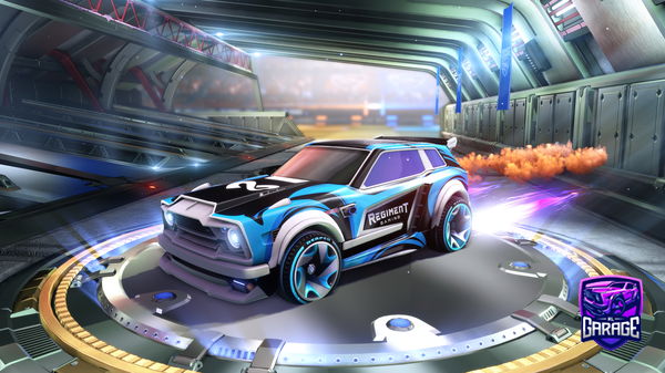 A Rocket League car design from ECL_Evade