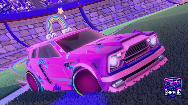 A Rocket League car design from Maxikaxi6194