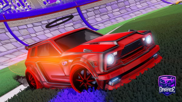 A Rocket League car design from ITZkhalZY