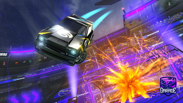 A Rocket League car design from Miracckf12