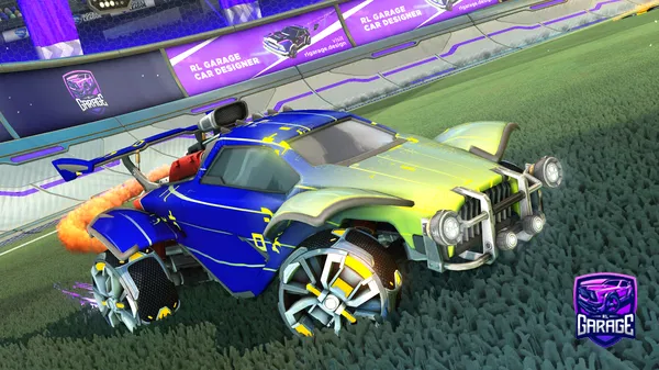A Rocket League car design from HuntaJoe7323