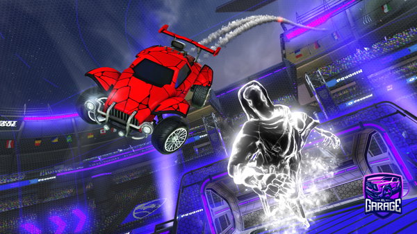 A Rocket League car design from vanilliarice