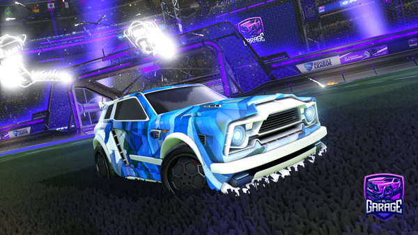 A Rocket League car design from Playsnake05