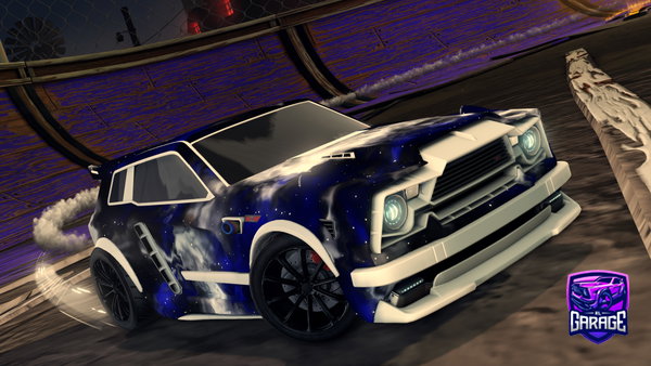 A Rocket League car design from MysticalMysticx