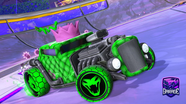 A Rocket League car design from irosario78