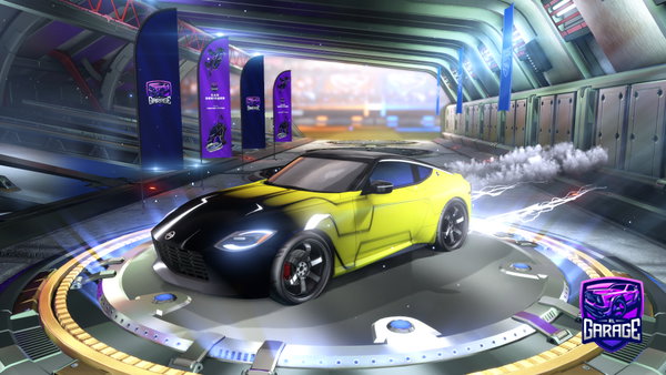 A Rocket League car design from trashton89