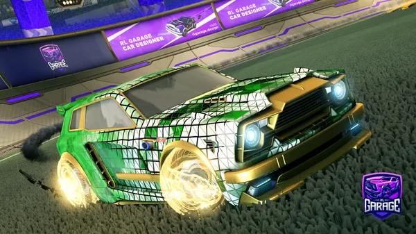 A Rocket League car design from Imthegrts