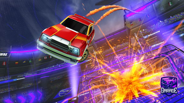 A Rocket League car design from p24