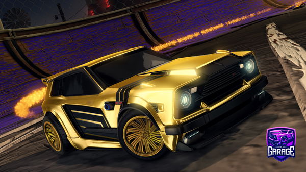 A Rocket League car design from KTRLCluB