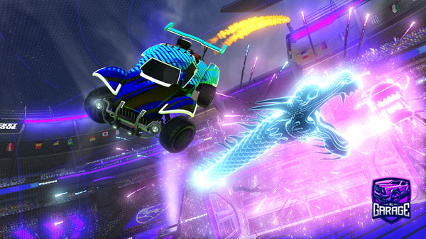 A Rocket League car design from ItzLithic