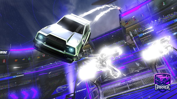 A Rocket League car design from CappyWasTaken