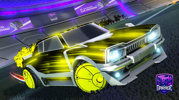A Rocket League car design from Stikp0