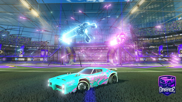 A Rocket League car design from PandaGamer5396