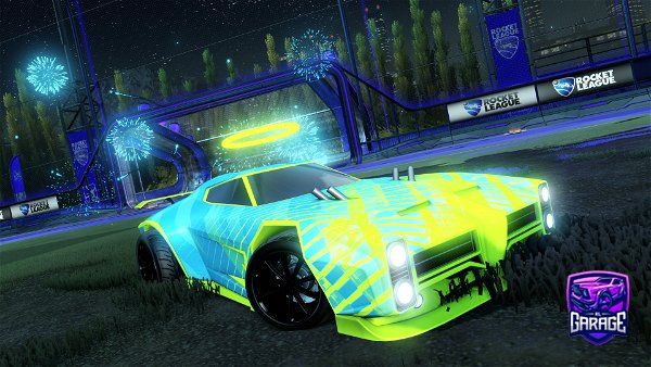A Rocket League car design from umbo
