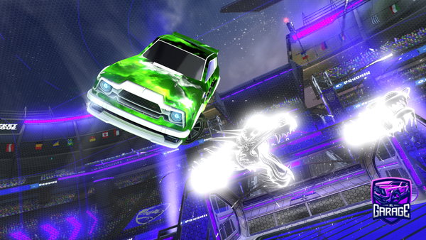 A Rocket League car design from marquitos00