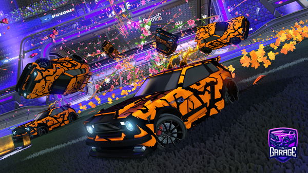 A Rocket League car design from Babyduck42