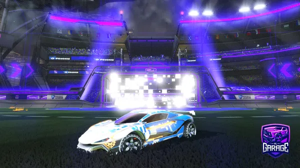 A Rocket League car design from GalileoRLCS