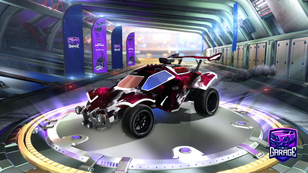 A Rocket League car design from GoldenOnRL