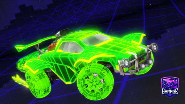 A Rocket League car design from No_shot_bot