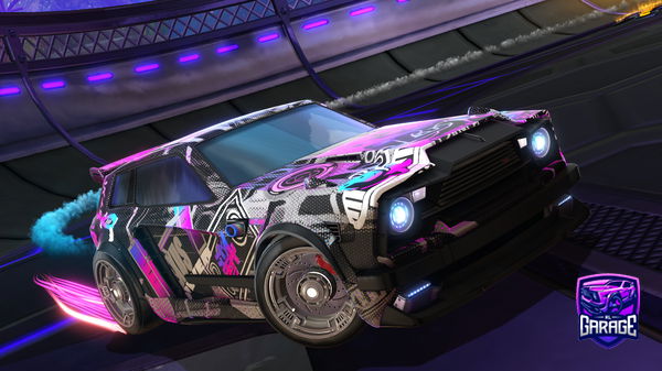 A Rocket League car design from wavefarer