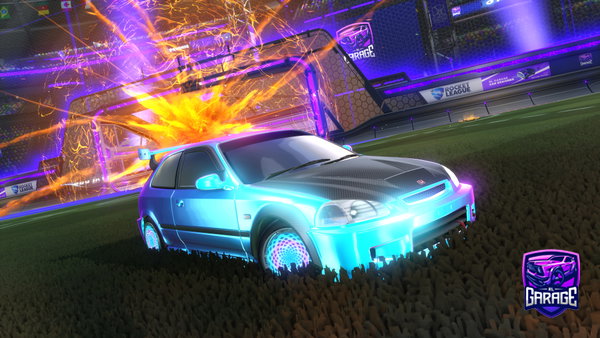 A Rocket League car design from TatemLA007