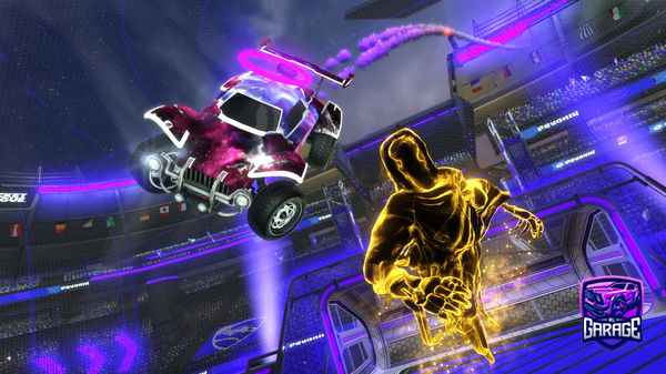 A Rocket League car design from TherealLibox