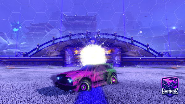 A Rocket League car design from Ripperatschool