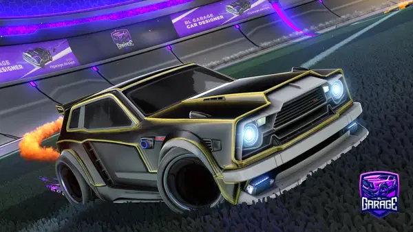 A Rocket League car design from Paul_Simon