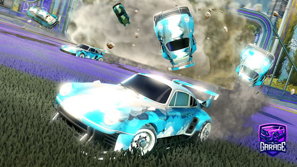 A Rocket League car design from irosario78