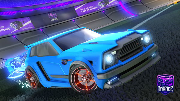 A Rocket League car design from FennecLoverMicha