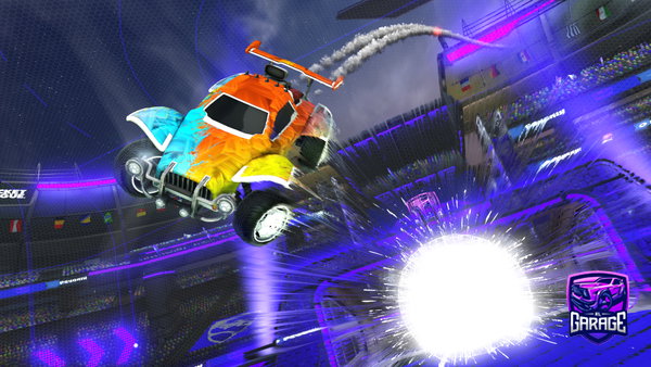A Rocket League car design from Sharktooth31