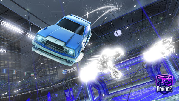 A Rocket League car design from risketo