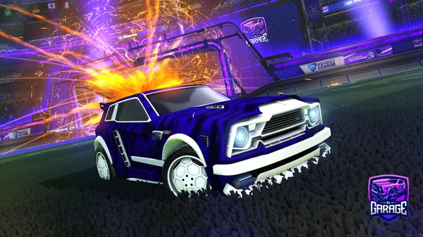 A Rocket League car design from JCFWizkid