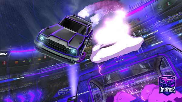 A Rocket League car design from qozuxon