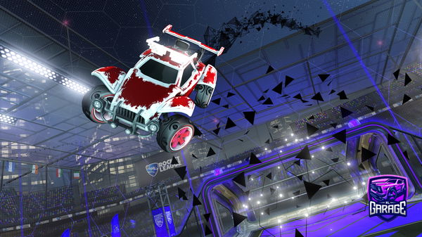 A Rocket League car design from Solaria