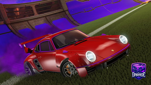 A Rocket League car design from Binariusxx