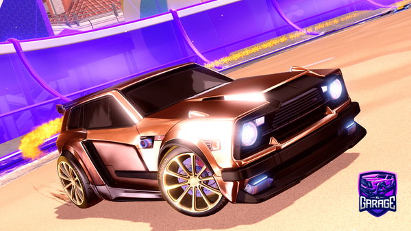 A Rocket League car design from Ttvsj84