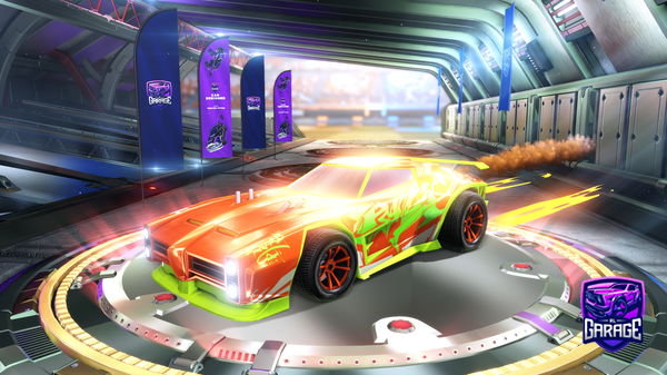 A Rocket League car design from xXB0MBARDXx