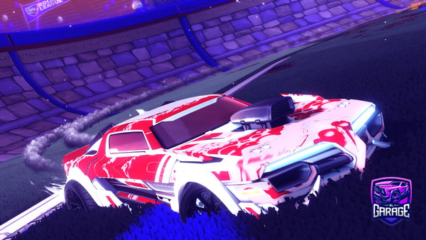 A Rocket League car design from ppMk