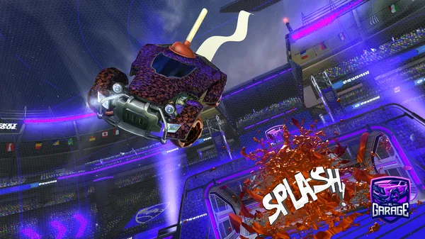 A Rocket League car design from Fry10ingBurg