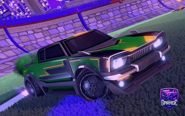 A Rocket League car design from Meufi