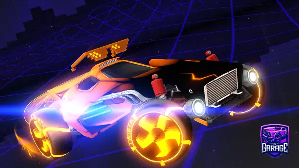 A Rocket League car design from Mattiscool